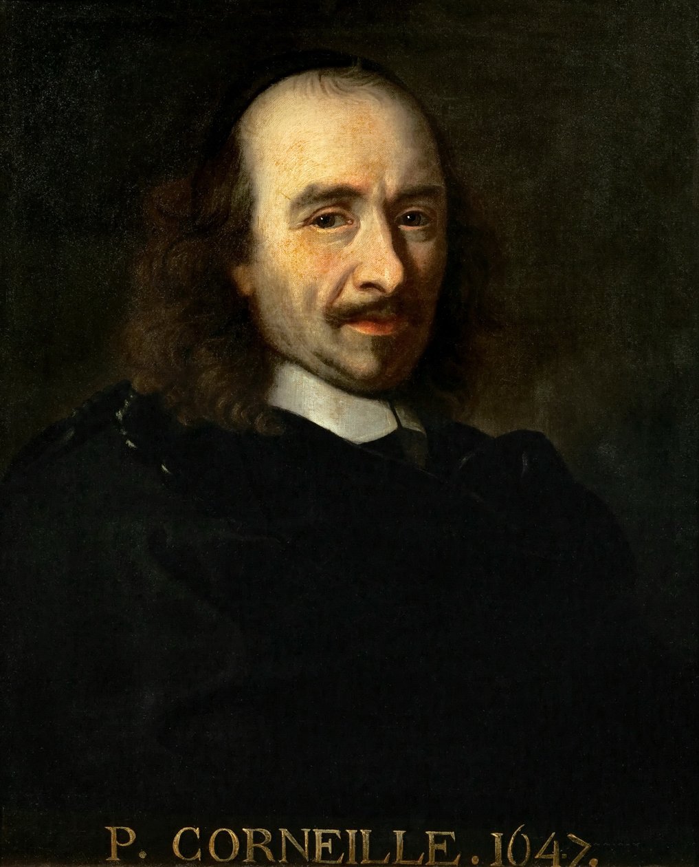 Retrato de Pierre Corneille 1606-1684 de Charles Le Brun