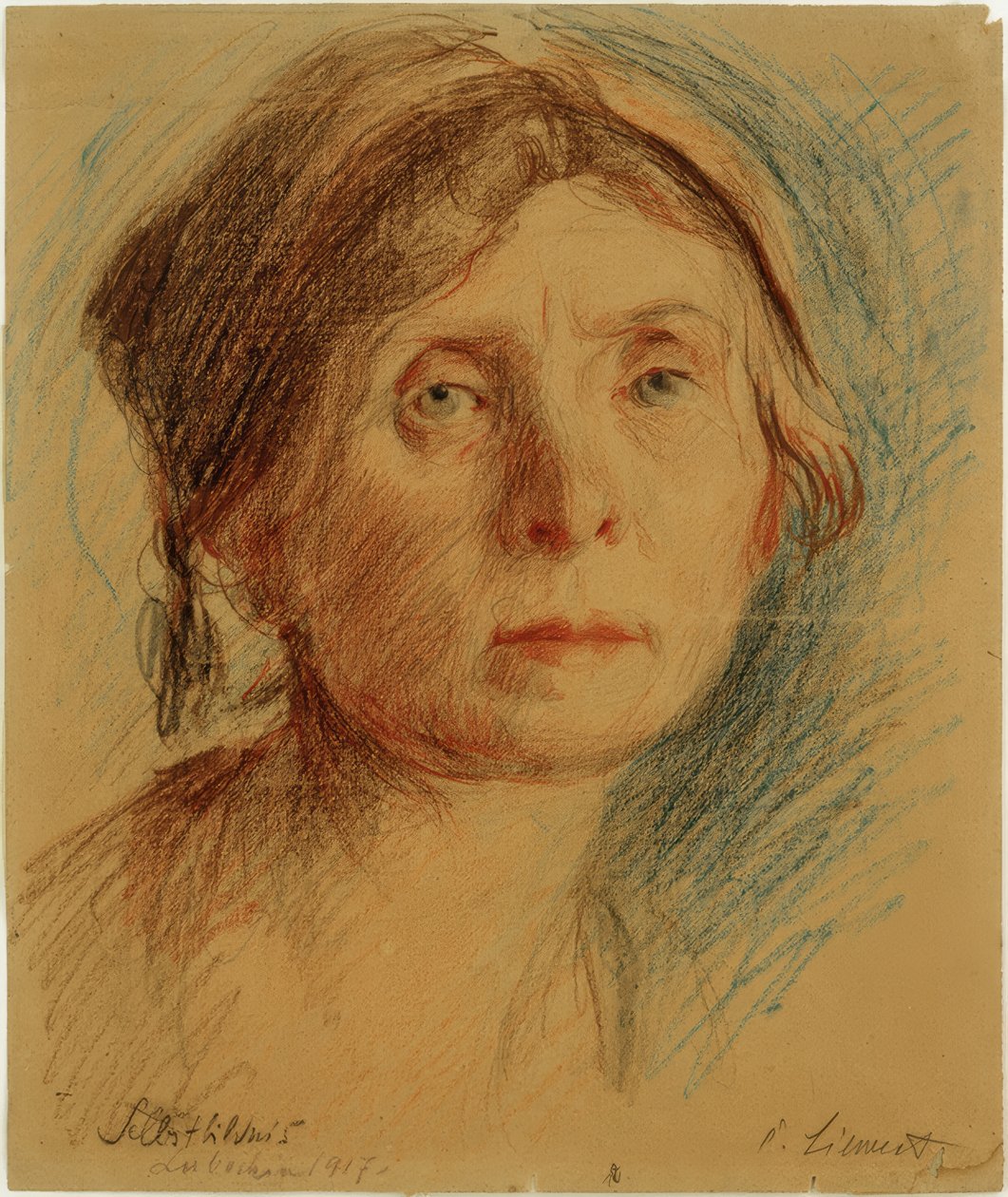 auto-retrato de Clara Siewert