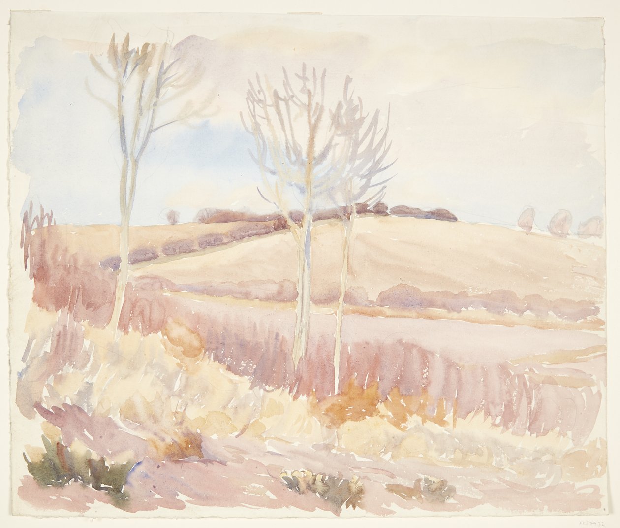 Paisagem de Funen. Primavera de Peter Hansen