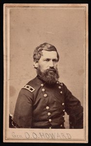 Retrato do general Oliver Otis Howard 1830-1909, entre 1862 e 1869.