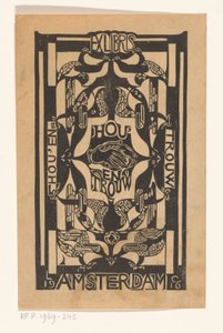 Ex libris da associação Hou