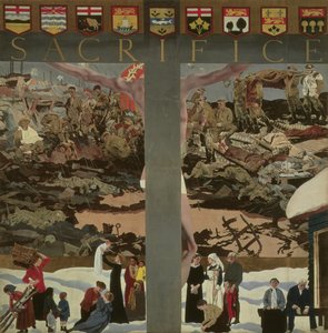 Sacrifício, c.1918 (óleo)