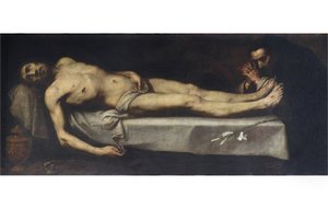 Cristo morto e São Domingos de Guzmán, 1623