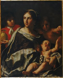 Retrato de Anna Maria Ranuzzi como Alegoria da Caridade, 1665.