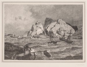Porto de emergência na costa norueguesa