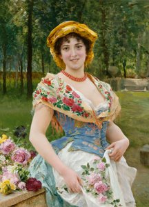 Celebração de Rosa (óleo sobre tela)