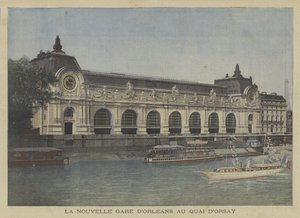 A nova Gare dOrleans no Quai dorsay, Paris