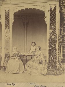 Anna Wöss, Marie e Marie Antoine, 1850-60. de Franz Antoine