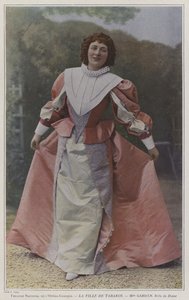 Mary Garden como Diane em The Tabarin Girl (foto colorida)