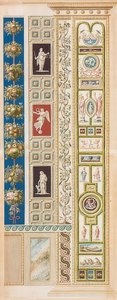 Pilaster Loggia XIII (decoração com paisagens e peças de caça)