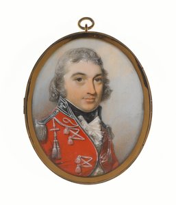 Um oficial não identificado de cavalaria lendária