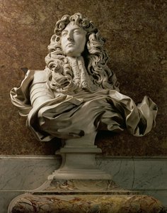 Busto de retrato de Luís XIV (1638-1715), 1665, (mármore) (ver também 154787)