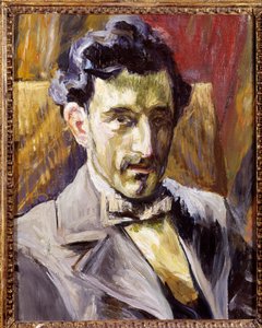 Retrato do compositor Maurice Ravel (1875-1937) Pintura de Henri Manguin (1874-1949) 1903 Sol. 0,43x034 m Paris, musee national d