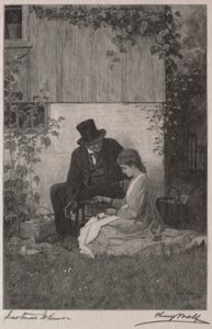 O vendedor ambulante de Nova Inglaterra de Henry Wolf