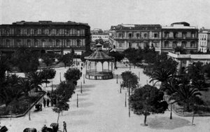 Taranto, Villa Garibaldi e Cassa armonica (foto a p/b) de Italian Photographer