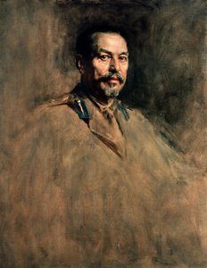 Retrato de Louis Botha (1862-1919), ca. 1919-1921, político sul-africano, pintura de James Guthrie (1859-1930). África do Sul, século XX de James Guthrie