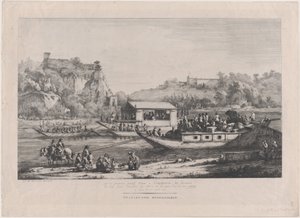Papa Pio VII no Saône, 1805. de Jean Jacques de Boissieu