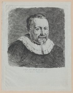 Retrato, depois de Van Dyck, 1770. de Jean Jacques de Boissieu