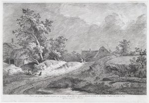 Campo de Trigo, 1772. de Jean Jacques de Boissieu