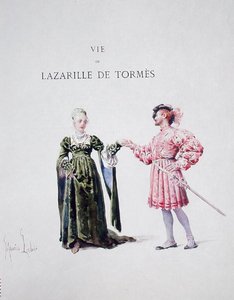 Lazarillo de Tormes com uma Mulher, de 
