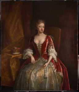 Retrato de Lady Elizabeth Percy, esposa de Charles, 6º Duque de Somerset (1667-1722) de Michael Dahl