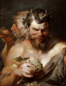 Dois sátiros, c. 1617-1618.