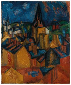 A torre sineira (Igreja de São Vicente no Havre) de Raoul Dufy