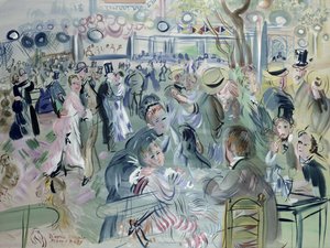 O Moulin de la Galette de Raoul Dufy