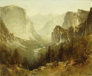 Caça em Yosemite, 1890