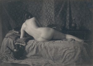 [Nu feminino de costas], década de 1870. de Unbekannt
