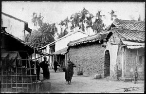 Tonkin Village v. 1890. de Unknown photographer