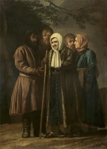 Mulher de 100 anos de Tsarskoe Selo com a família