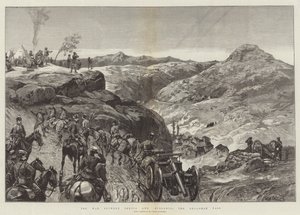 A guerra entre Servia e a Bulgária, o Passo Dragoman