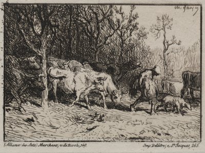 Vaqueira de Charles Emile Jacque