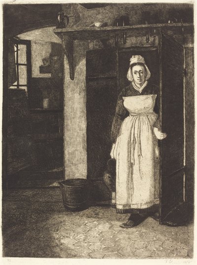 A Porta do Porão (La Sortie de Cave) de François Bonvin