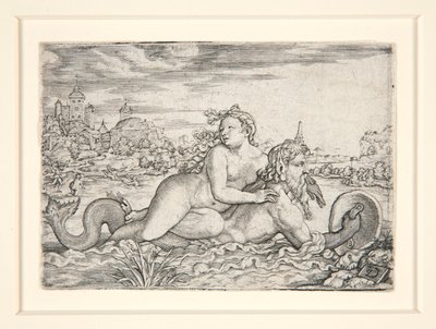 Primeira raptada pelo monstro marinho de Georg Pencz