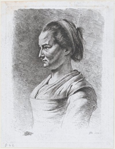 A enfermeira das crianças Josephine, 1770. de Jean Jacques de Boissieu