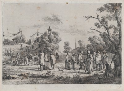 Festa da Aldeia, 1773. de Jean Jacques de Boissieu