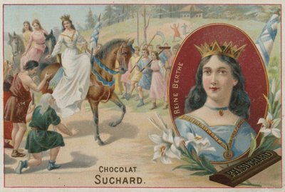 Bertha da Suábia, Rainha Consorte de Rudolph II da Borgonha de Swiss School