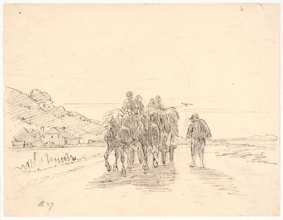 O grão é levado para casa de Wilhelm Marstrand