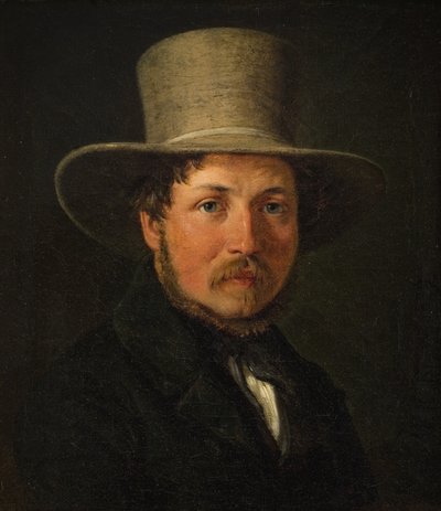 O Pintor Christen Kobke de Wilhelm Marstrand