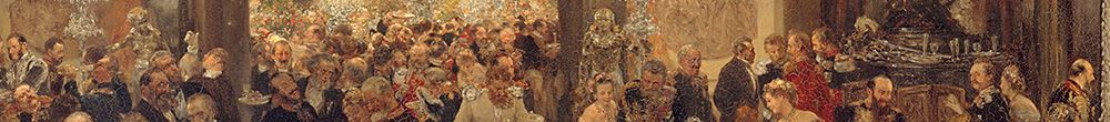 A ceia da bola (Adolph Menzel)